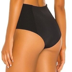 L*Space Jackie Bitsy Cut Bikini Bottoms NWOT Size XS in Black